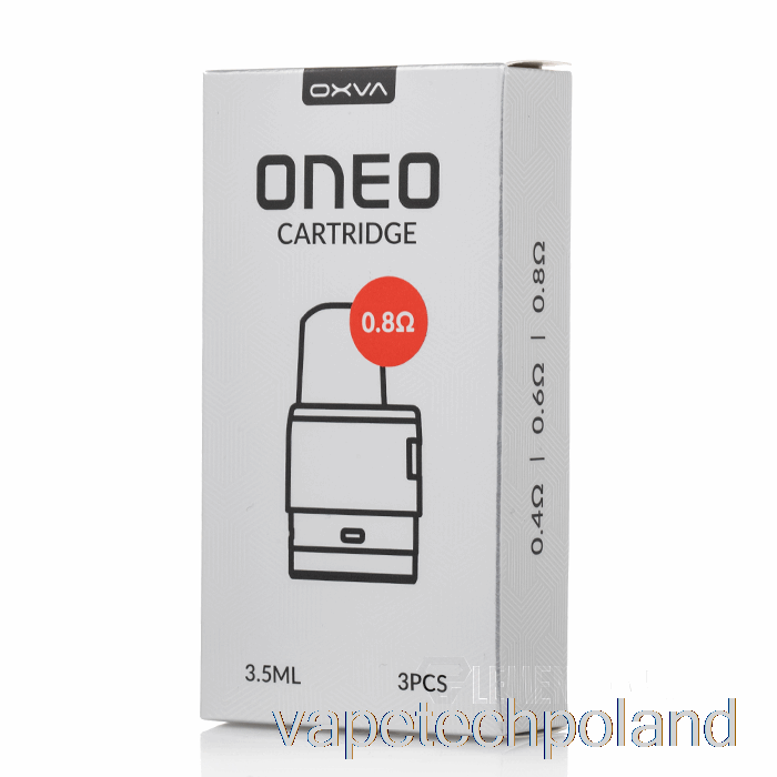 Wymienne Kapsułki Do Vape Pen Oxva Oneo 0,8ohm Kapsułki Oneo